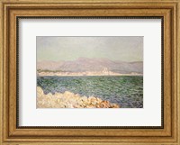 Framed Gulf of Antibes, 1888