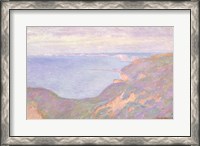 Framed Cliffs near Dieppe, 1897