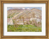 Framed Hamlet on the Cliffs near Giverny, 1883