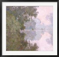 Framed Morning on the Seine, near Giverny, 1896