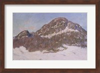 Framed Mount Kolsaas in Sunlight, 1895