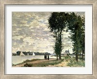 Framed Banks of the Seine at Argenteuil, 1872