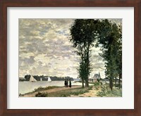 Framed Banks of the Seine at Argenteuil, 1872