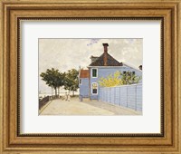 Framed Blue House, Zaandam