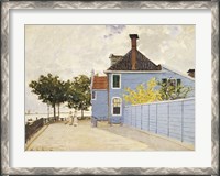 Framed Blue House, Zaandam