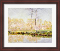 Framed Banks of the River Epte at Giverny, 1887