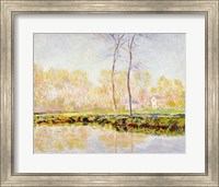 Framed Banks of the River Epte at Giverny, 1887