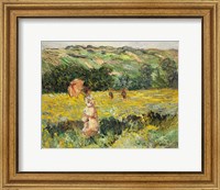 Framed Limetz Meadow, 1887