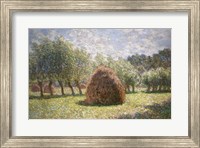 Framed Haystacks at Giverny, 1893