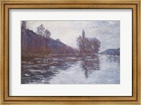 Framed Seine near Giverny, 1894