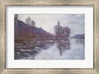 Framed Seine near Giverny, 1894