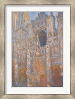 Framed Rouen Cathedral, Facade, 1894