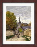 Framed Street in Sainte-Adresse, 1868-70