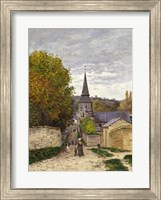 Framed Street in Sainte-Adresse, 1868-70