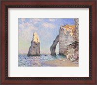 Framed Cliffs at Etretat, 1885
