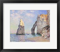 Framed Cliffs at Etretat, 1885
