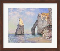 Framed Cliffs at Etretat, 1885