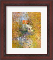 Framed Duck Pond, 1874