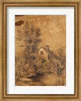 Framed La Lezarde shores, 1856