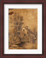 Framed La Lezarde shores, 1856