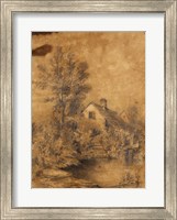 Framed La Lezarde shores, 1856