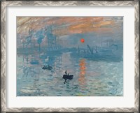 Framed Impression: Sunrise, 1872