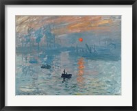 Framed Impression: Sunrise, 1872