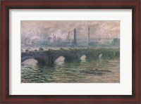 Framed Waterloo Bridge, 1901