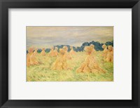Framed Small Haystacks, 1887