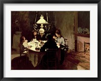 Framed Dinner, 1868-9