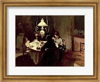 Framed Dinner, 1868-9