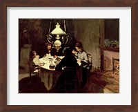 Framed Dinner, 1868-9