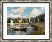 Framed Seine at Argenteuil