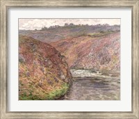 Framed View of the River Creuse on a cloudy day, 1889
