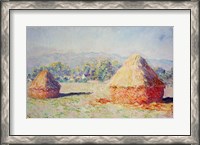 Framed Haystacks in the Sun, Morning Effect, 1891