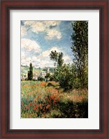 Framed Path through the Poppies, Ile Saint-Martin, Vetheuil, 1880