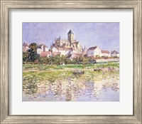 Framed Church at Vetheuil, 1880