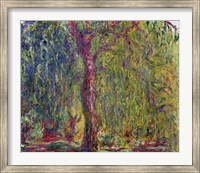 Framed Weeping Willow, 1918-19