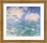 Framed Waterlilies, 1914-17 reflection