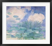 Framed Waterlilies, 1914-17 reflection