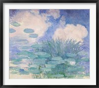 Framed Waterlilies, 1914-17 reflection