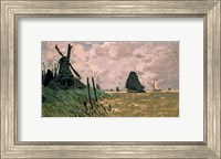 Framed Windmill near Zaandam, 19th century