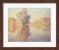 Framed Morning on the Seine at Giverny, 1893
