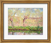 Framed Spring, River Bank at Epte, 1885