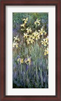 Framed Yellow Irises