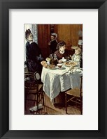 Framed Breakfast, 1868