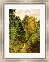 Framed Wooded Path, 1865