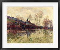 Framed Floods at Giverny, 1886