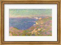 Framed Cliffs Near Dieppe, 1897