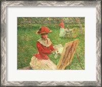 Framed Blanche Hoschede (1864-1947) Painting, 1892
